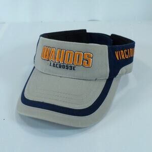 Virginia Cavaliers Wahoos UVA Lacrosse Strapback Sun Visor Cap Hat LAX NCAA